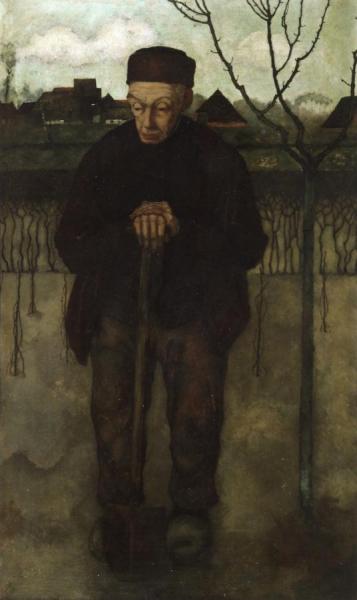 Jan Mankes Douwe With Spade