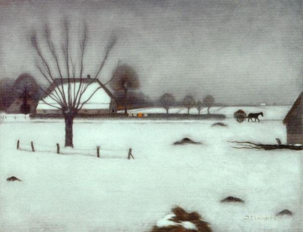 Winter In Eerbeek by Jan Mankes