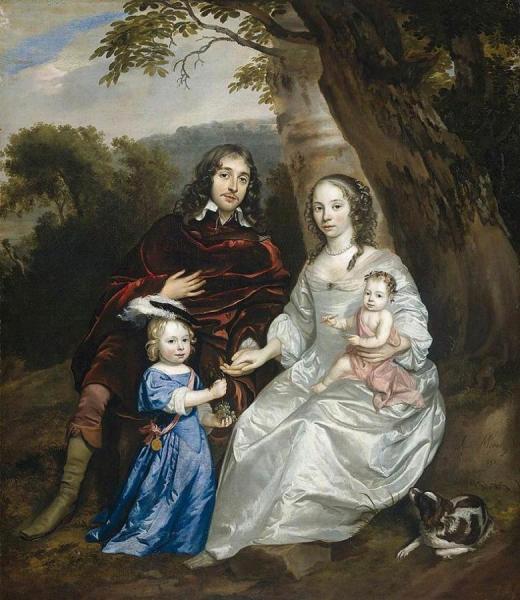 Jan Mijtens Govert Van Slingelandt And Family