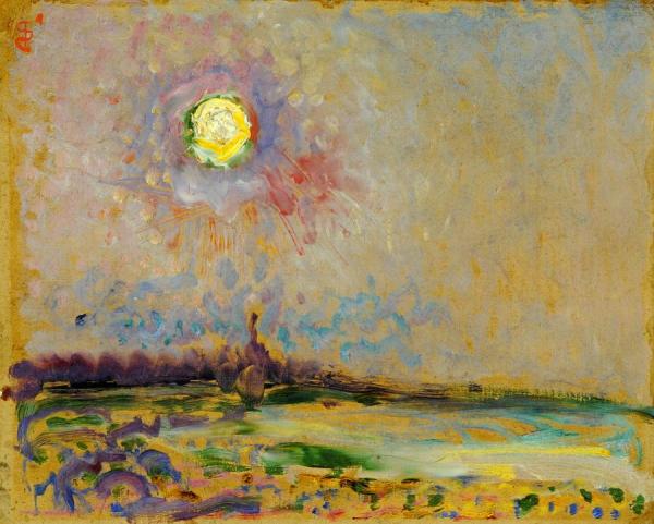 Landscape With Full Moon by Jan Sluyters