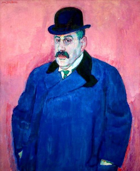 Portrait Of The Art Collector Beffie by Jan Sluyters