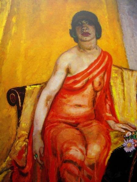 Portrait Of Tonia Stieltjes by Jan Sluyters Oil Painting Reproductions