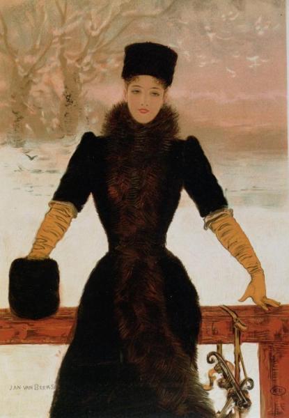 Allegory Of Winter by Jan Van Beers
