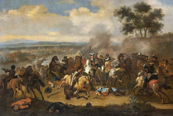 Jan Van Huchtenburgh Battle Of The Boyne Between James Ii And William Iii, 11 June 1690