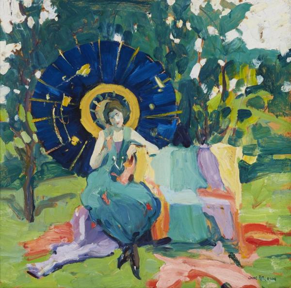 Geisha Girl by Jane Peterson Oil Painting Reproductions