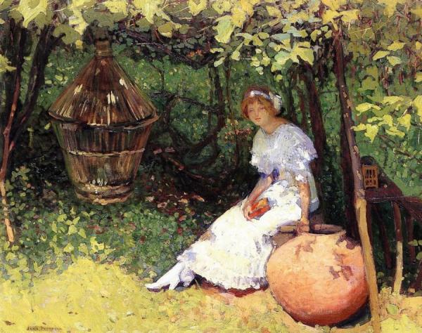 In The Arbor by Jane Peterson