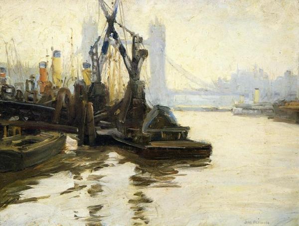 London Bridge by Jane Peterson Oil Painting Reproductions