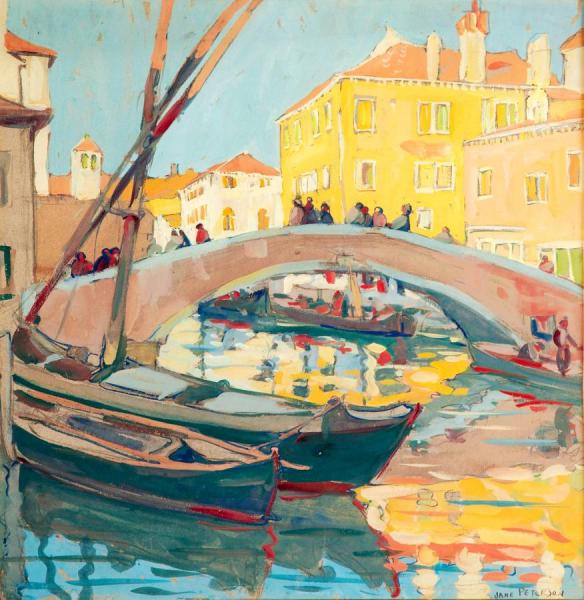 Jane Peterson Venice, Late Afternoon