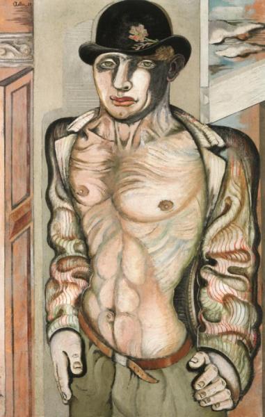 Jankel Adler The Artist's Mother In Bed