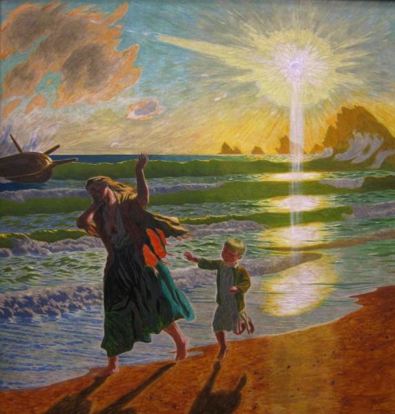After The Storm (efter Stormen) by Jans Ferdinand Willumsen Oil Painting Reproductions