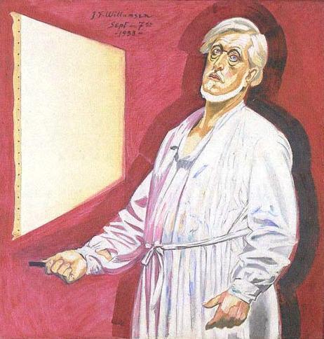 Self Portrait by Jans Ferdinand Willumsen