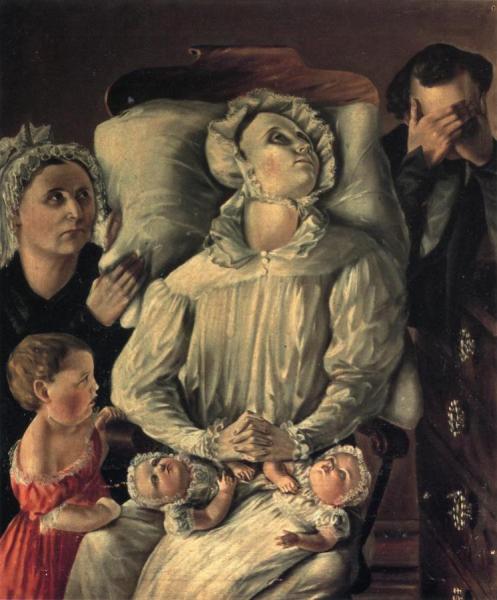 Death Scene, Stone by Jarvis Frary Hanks