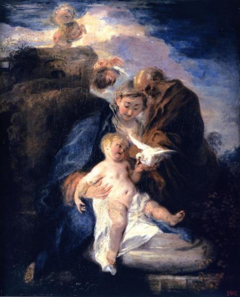Jean-antoine Watteau Rest On The Flight Into Egypt