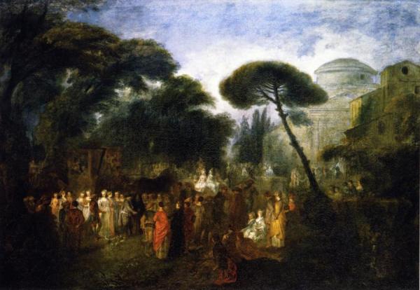 The Village Bride by Jean-antoine Watteau