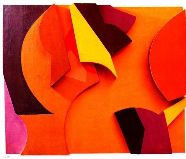 Abstract Compo by Jean Arp Oil Painting Reproductions
