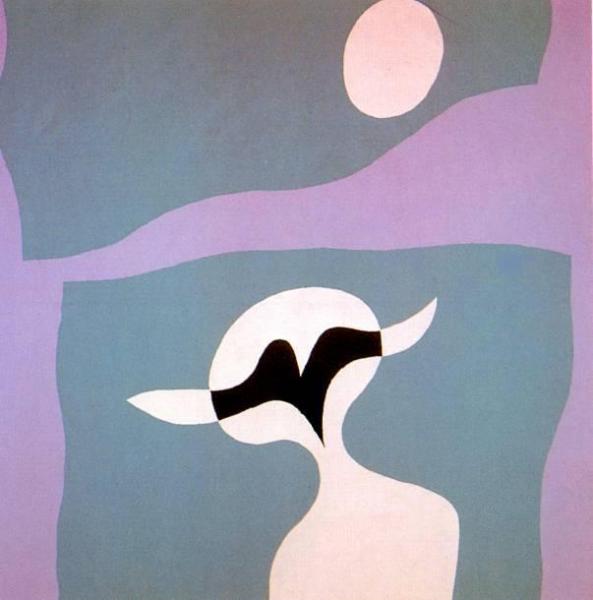 Man, Mustache, Navel by Jean Arp Oil Painting Reproductions