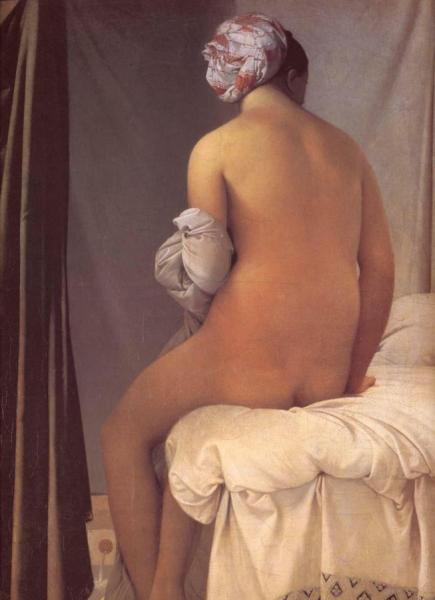 La Grande Baigneuse by Jean Auguste Dominique Ingres