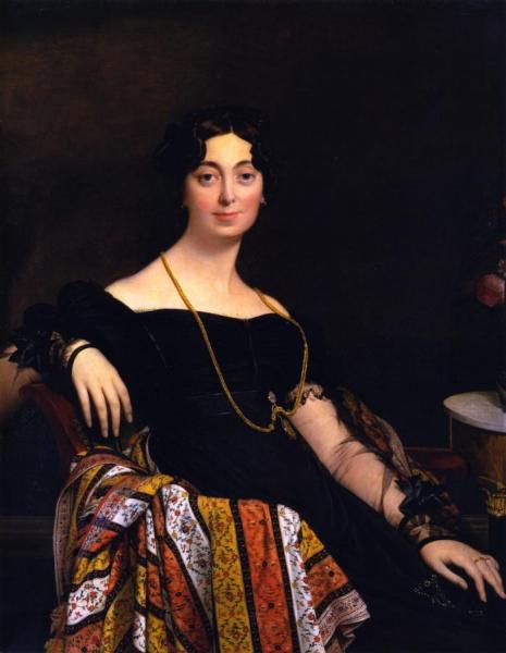 Madame Jacques-louis Leblanc, Nee Francoise Poncelle (1788-1839) by Jean Auguste Dominique Ingres