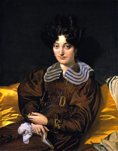 Madame Marie Marcotte (marcotte De Sainte-marie) by Jean Auguste Dominique Ingres