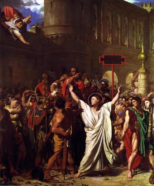 The Martyrdom Of St. Symphorian by Jean Auguste Dominique Ingres