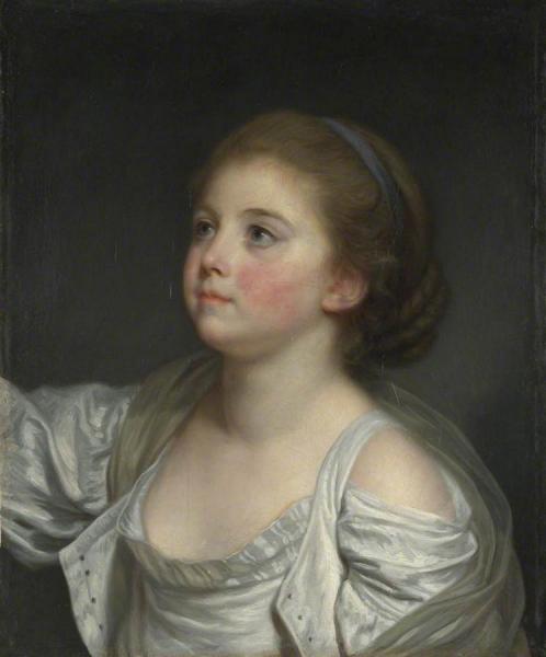 A Girl by Jean-baptiste Greuze