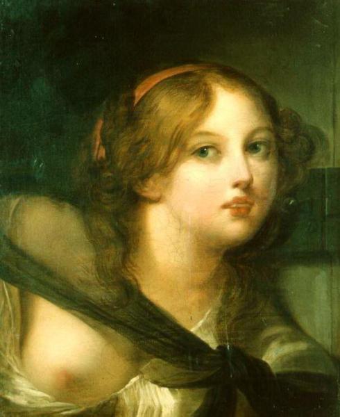 Portrait Of A Girl by Jean-baptiste Greuze Oil Painting Reproductions