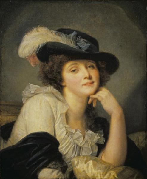 Portrait Of A Lady by Jean-baptiste Greuze