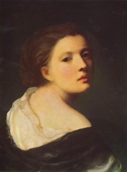 Portrait Of A Young Woman by Jean-baptiste Greuze