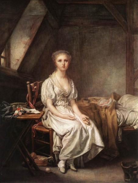 The Complain Of The Watch by Jean-baptiste Greuze