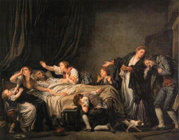 The Father's Curse: The Son Punished by Jean-baptiste Greuze