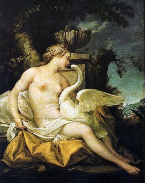 Jean-baptiste Marie Pierre Leda And The Swan