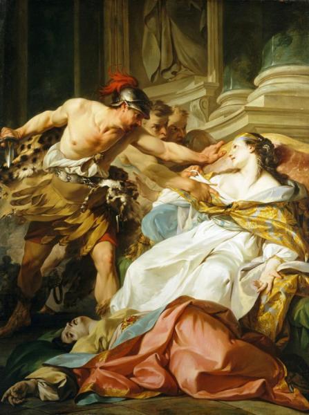 Jean-baptiste Marie Pierre The Death Of Harmonia