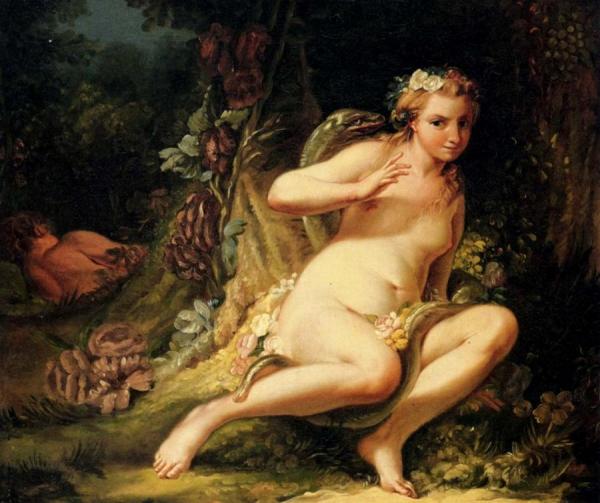 Jean-baptiste Marie Pierre The Temptation Of Eve