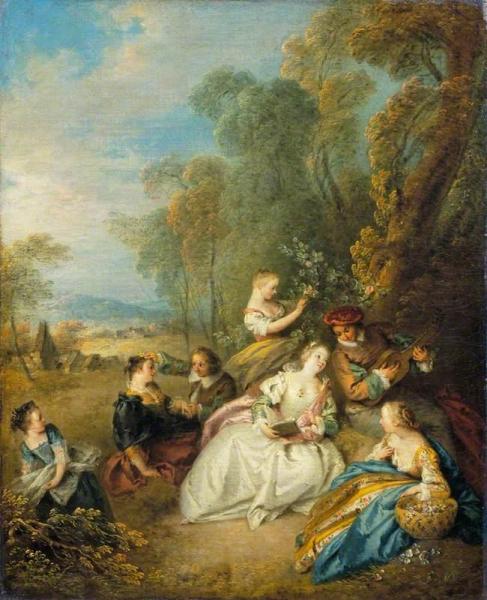 A Concert by Jean Baptiste Pater