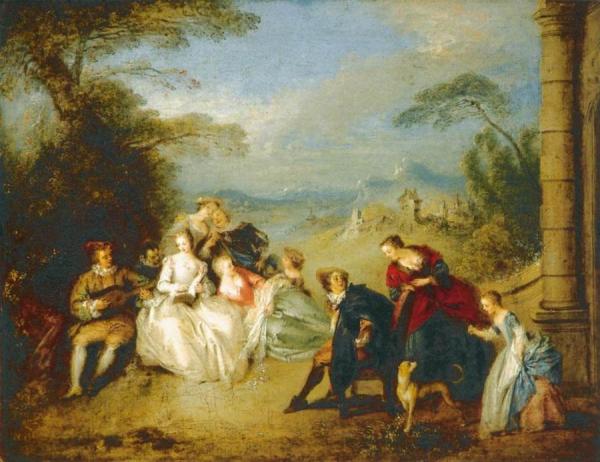Concert Champêtre by Jean Baptiste Pater