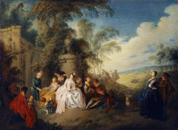 Jean Baptiste Pater Fete Galante