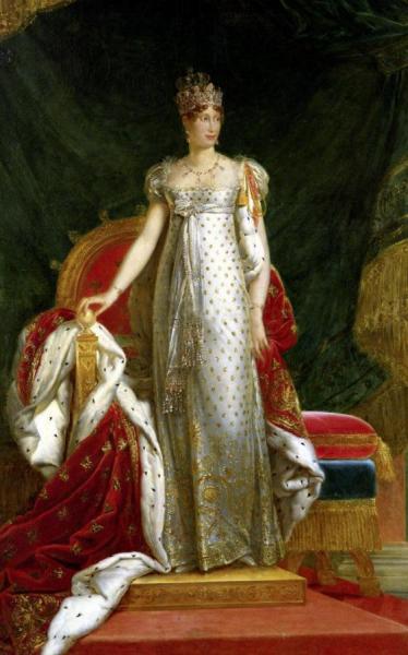 Portrait Of Marie-louise Of Austria, Empress Of France by Jean-baptiste Paulin Guérin Oil Painting Reproductions