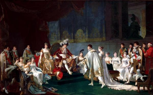 Jean Baptiste Regnault Marriage Of Prince Jérôme Bonaparte And Frédérique-catherine De Wurtemberg