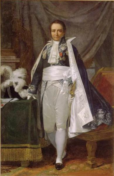 Jean Baptiste Regnault Portrait Of Jean-pierre Bachasson, Comte De Montalivet