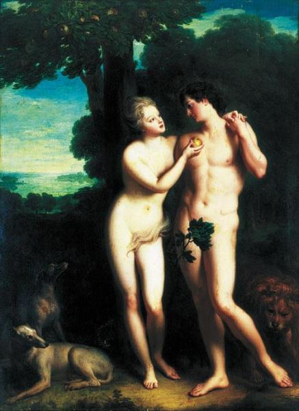 Jean-baptiste Santerre Adam And Eve