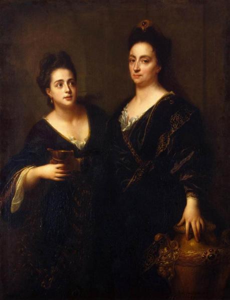 Jean-baptiste Santerre Two Actresses