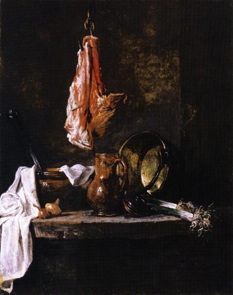 Still Life With Loin Of Mutton by Jean-baptiste-simeon Chardin