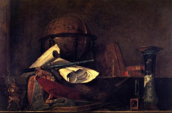 The Attributes Of Science by Jean-baptiste-simeon Chardin