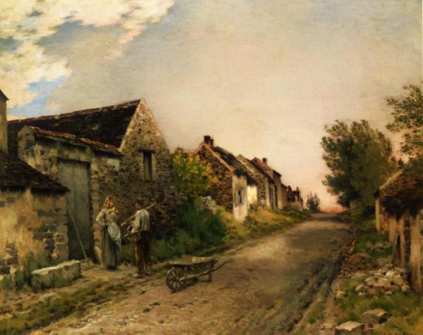 The Gosspis by Jean-charles Cazin