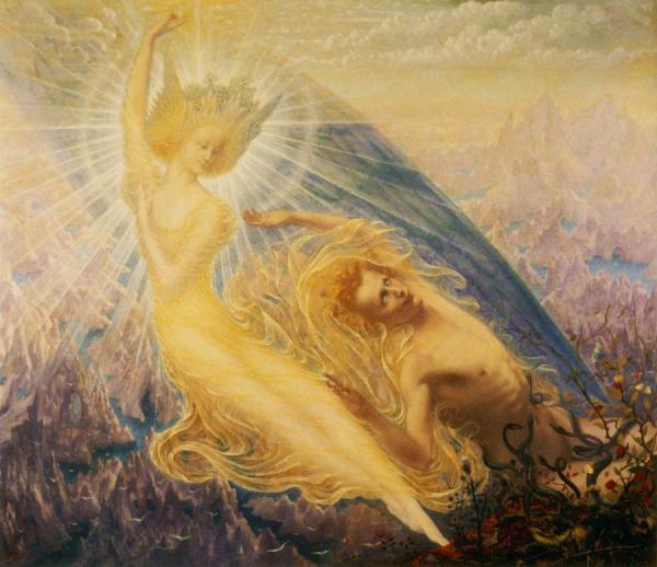 Angel Of Splendour by Jean Delville