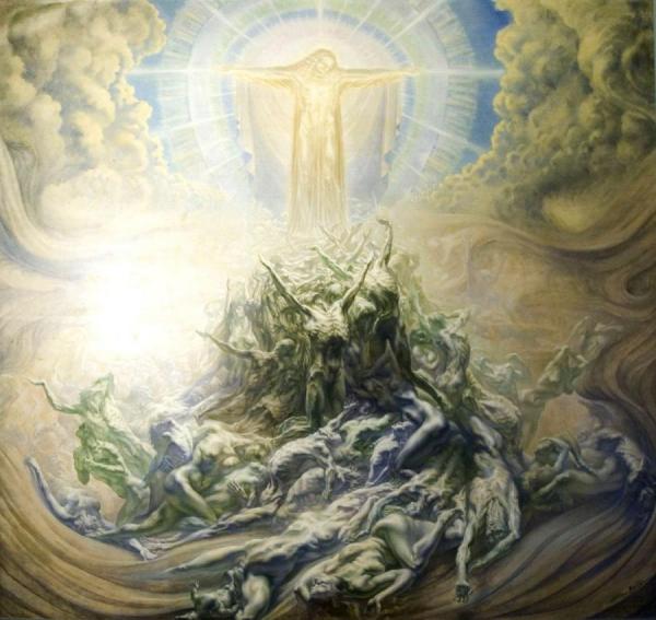 Jean Delville Man God