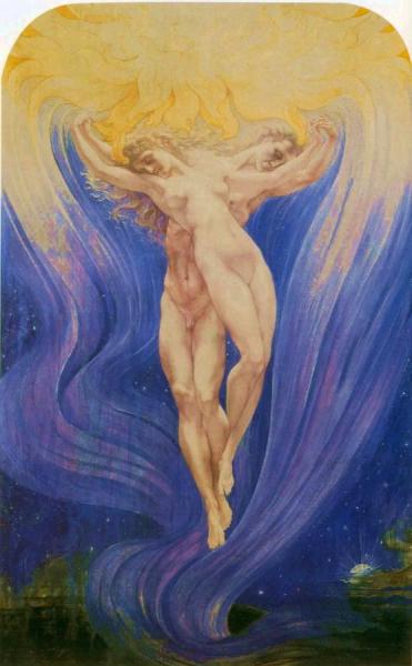 The Love Of Souls by Jean Delville