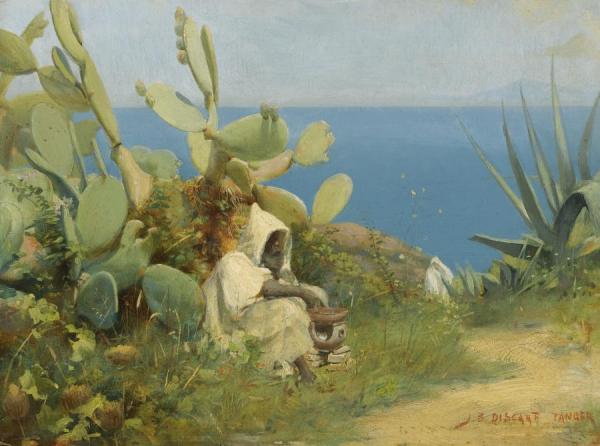 Tangiers by Jean Discart Oil Painting Reproductions