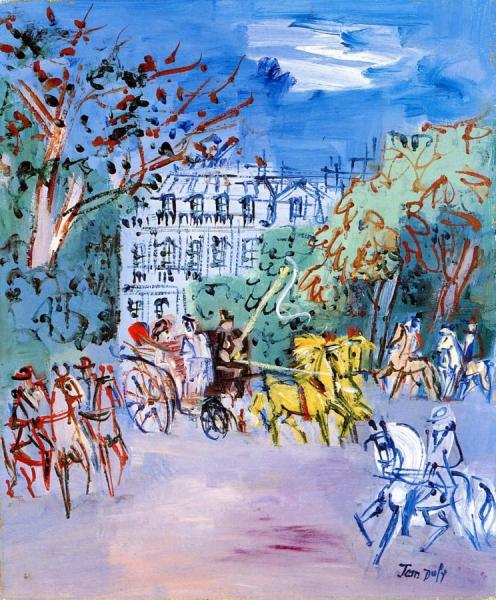 Bois De Boulogne by Jean Dufy