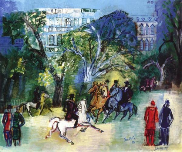Bois De Boulogne by Jean Dufy